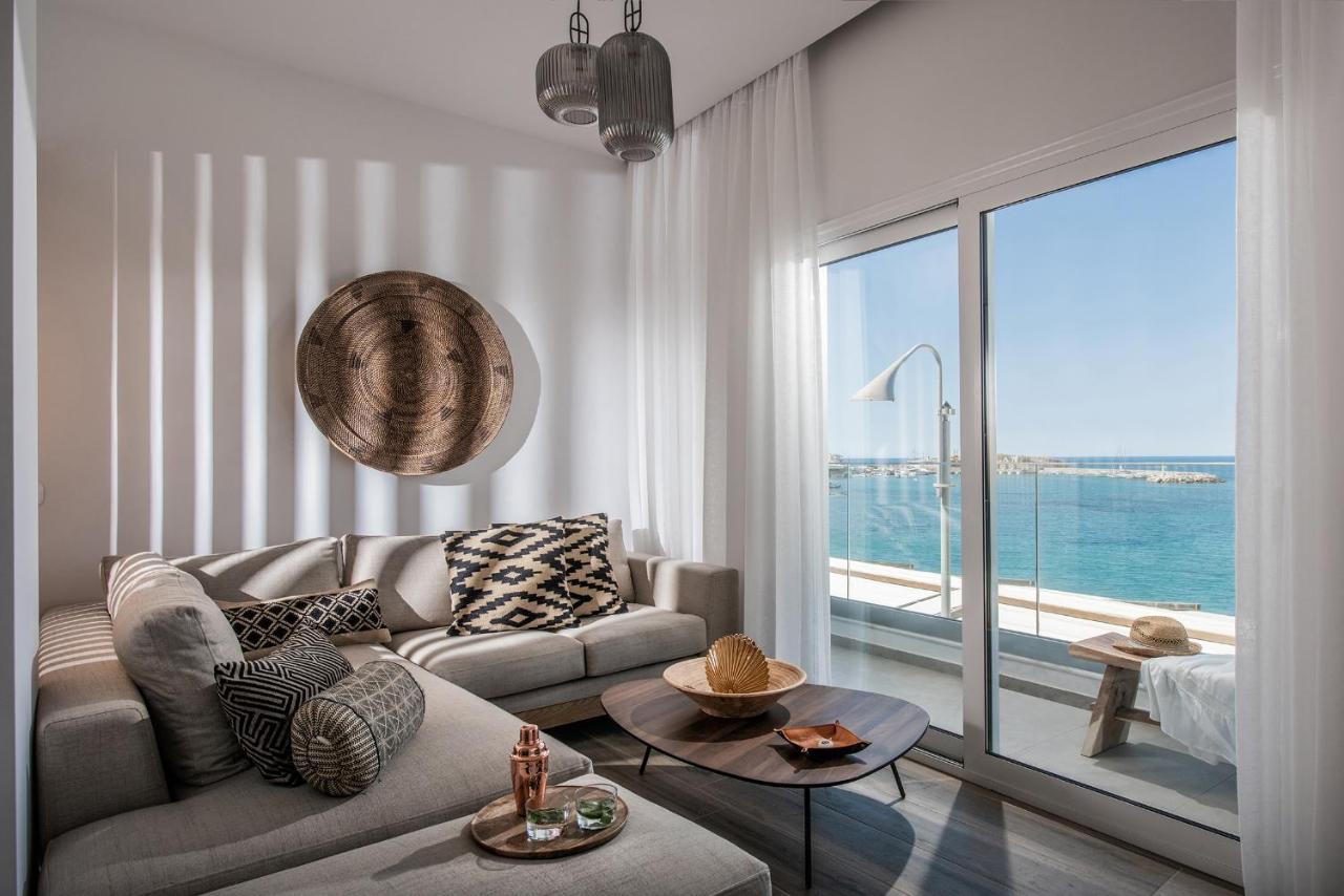 Khroma Luxury Suite 1 Beach Front Apartment Hersonissos  Exteriér fotografie