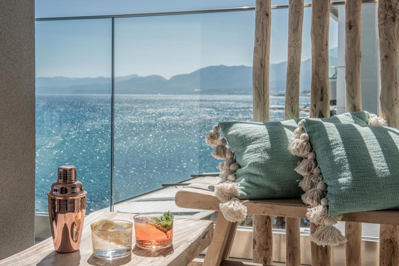 Khroma Luxury Suite 1 Beach Front Apartment Hersonissos  Exteriér fotografie