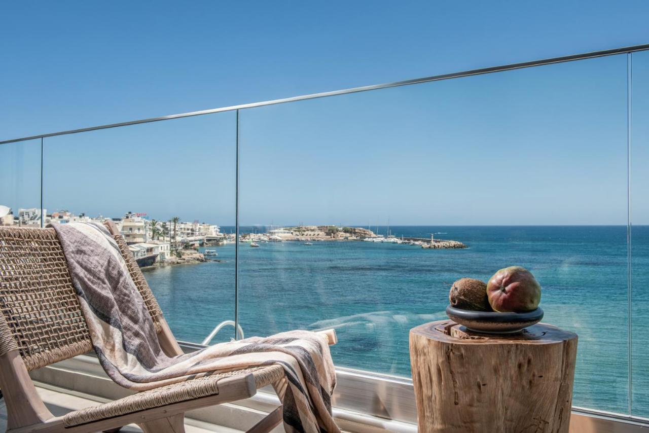 Khroma Luxury Suite 1 Beach Front Apartment Hersonissos  Exteriér fotografie