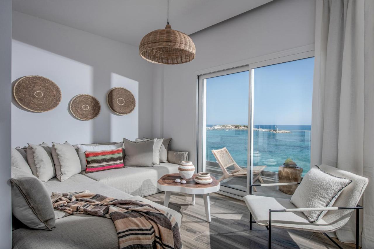 Khroma Luxury Suite 1 Beach Front Apartment Hersonissos  Exteriér fotografie
